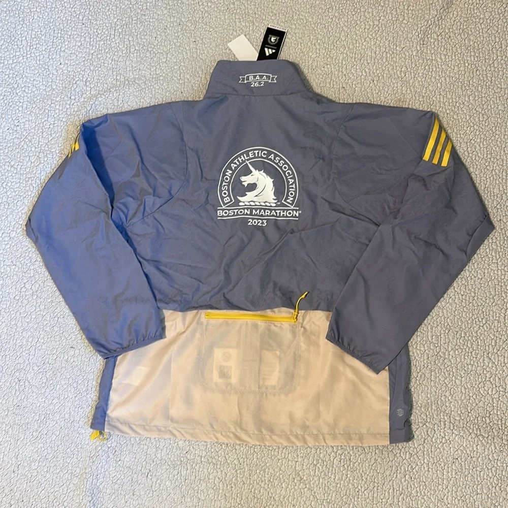 BRAND NEW adidas - Boston Marathon ‘23 Celebration Jacket - Picture 4 of 4